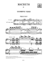 Macbeth - VERDI - Partition - Opéras
